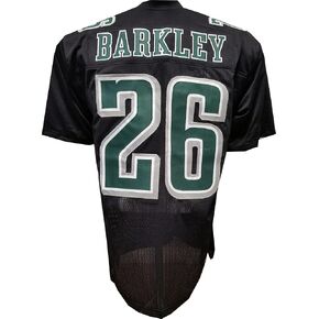 Saquon Barkley Custical Ticked Carbon Carbon Black Jersey Mens Size alware كبير in Saudi Arabia