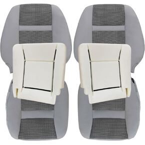 SecosAutoparts Driver & Passenger Bottom & Driver Top Lean & Two Foam Cushion Replacement Cloth Seat Cover Fit for Dodge Ram 2500 2006 2007 2008 2009 2010 Ram 3500 4500 5500 2006 2007 2008 2009 2010 in Saudi Arabia