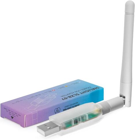 SMLIST SLZB-07P7 Zigbee 3.0 المنسق MINI USB محول يعمل مع ZigBee2MQTT ، مساعد المنزل ، ZHA in Kuwait