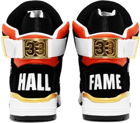Ewing Patrick Athletics 33 Hi x Fameball Hall of Fame Orange/Black/Gold - أحذية رياضية قديمة مع تفاصيل القاعة الشهيرة in Kuwait