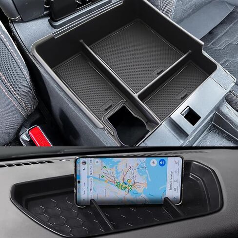 2022 2023 2024 2025 Frontier Pickup Truck Center Center Organizer and Dashboard Box Box Tray (2pcs) in Kuwait