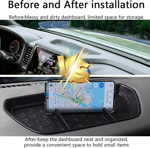 2022 2023 2024 2025 Frontier Pickup Truck Center Center Organizer and Dashboard Box Box Tray (2pcs) in Kuwait
