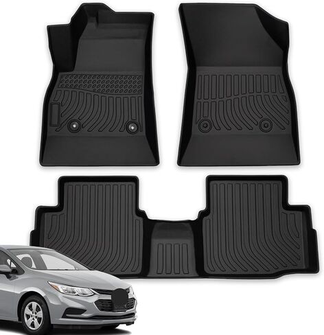 جميع الحصير في أرضية الطقس للفترة 2016-2019 Chevy Cruze (No Fit 2016 Cruze Limited) ، حصيرة Chevy Cruze Flour in Kuwait