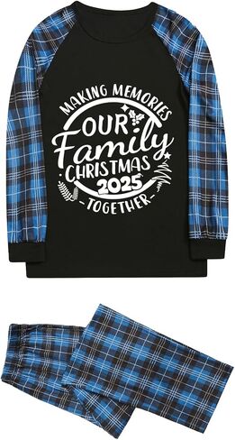 Family Christmas Match Pajamas Set Christmas Family Matching Pjs Sets With Pocket in Saudi Arabia