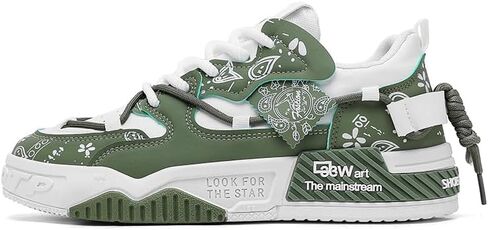 Men's Comfort Casual Skate Walking Shoes Walking Men's Fashion Sneakers Shoes Sizes 6.5-10 in Saudi Arabia