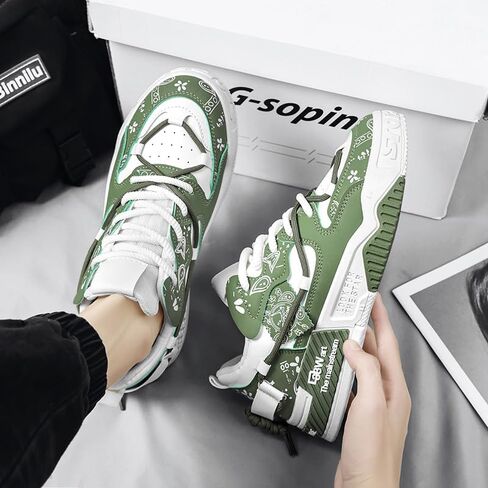 Men's Comfort Casual Skate Walking Shoes Walking Men's Fashion Sneakers Shoes Sizes 6.5-10 in Saudi Arabia