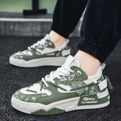 Men's Comfort Casual Skate Walking Shoes Walking Men's Fashion Sneakers Shoes Sizes 6.5-10 in Saudi Arabia
