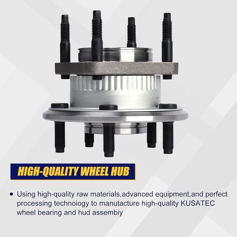 KUSATEC 512302 Rear Wheel Bearing and Hub Assembly Compatible with 2006-2010 Jeep Commander, 2005-2010 Grand Cherokee, 5 Lug Bolts w/ABS in Saudi Arabia
