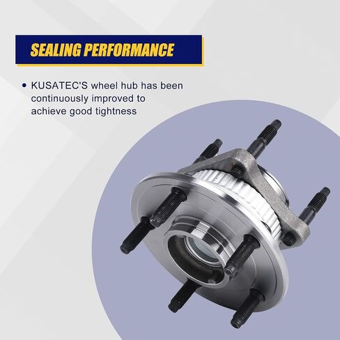 KUSATEC 512302 Rear Wheel Bearing and Hub Assembly Compatible with 2006-2010 Jeep Commander, 2005-2010 Grand Cherokee, 5 Lug Bolts w/ABS in Saudi Arabia