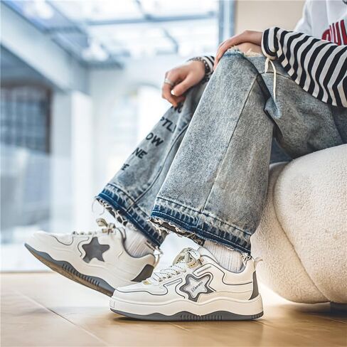 Mens Sneakers Fashion Dress Sneakers for Men Lightweight Mens Casual Shoes Lace up Sneakers Comfortable Casual Fashion Sneaker Walking Sport Shoes in Saudi Arabia