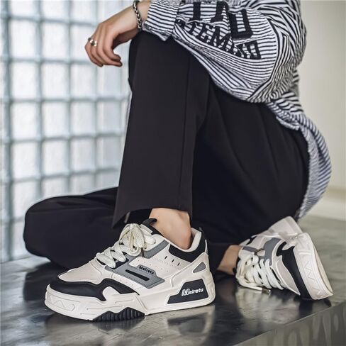 Mens Sneakers Fashion Dress Sneakers for Men Lightweight Mens Casual Shoes Lace up Sneakers Comfortable Casual Fashion Sneaker Walking Sport Shoes in Saudi Arabia
