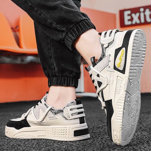 Men's Comfort Casual Skate Walking Shoes Walking Men's Fashion Sneakers Shoes Sizes 6.5-10 in Saudi Arabia