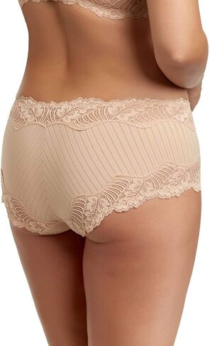 Felina Paramour Stripe Delight Hipster | Panty | 4-Pack | Lace | Plus Size in Saudi Arabia