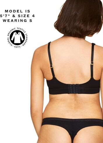 Subset Women’s Low Rise Organic Cotton Thong, Breathable Tag Free,Extended Sizes; XS-3XL, No Show Knickey Underwear in Saudi Arabia
