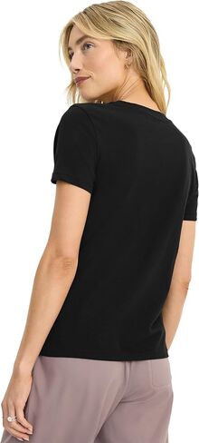 Jockey Women's Activewear Organic Cotton Stretch Short Sleeve Tee in Kuwait