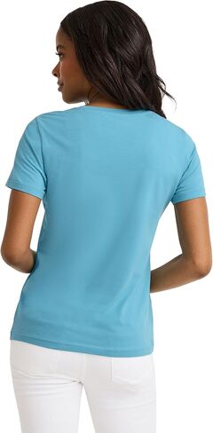 Jockey Women's Activewear Organic Cotton Stretch Short Sleeve Tee in Kuwait