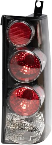 TRQ 2 Piece Driver & Passenger Side Tail Light Assembly Set Black Housing Compatible with 1996-2002 Chevrolet Express 1500 2500 3500 GMC Savana 1500 2500 3500 GM2800156 GM2801156 GM2818194 GM2819194 in Saudi Arabia