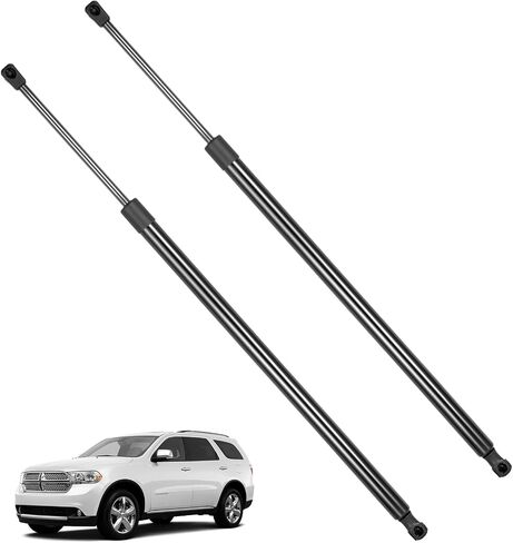BDFHYK 6469 26.5in/212Lbs (943N) Tailgate Struts Lift Supports Car Hood Holder Gas Spring Compatible with Dodge Durango 2011-2013, Set of 2 in Saudi Arabia