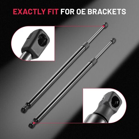 BDFHYK 6469 26.5in/212Lbs (943N) Tailgate Struts Lift Supports Car Hood Holder Gas Spring Compatible with Dodge Durango 2011-2013, Set of 2 in Saudi Arabia