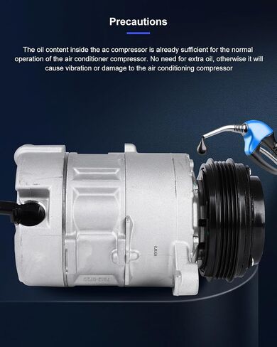ECCPP A/C Compressor with Clutch 2014-2019 Fit for Chevrolet Silverado 1500 2500 4.3L 5.3L 6.2L 2014-2019 Fit for GMC Sierra 1500 6.2L AC Compressor in Saudi Arabia