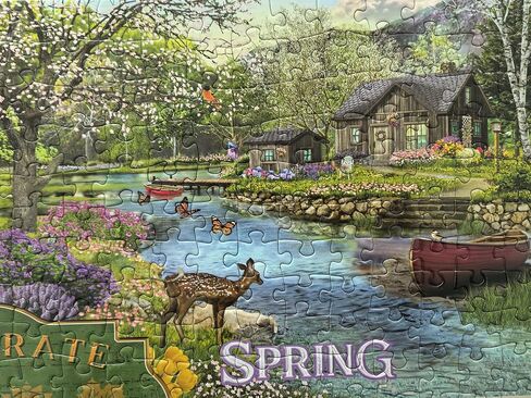 500 Piece Puzzles for Adults - Difficult Jigsaw Puzzles for Adults Challenging - Kitchen Kittens and Donuts in Saudi Arabia