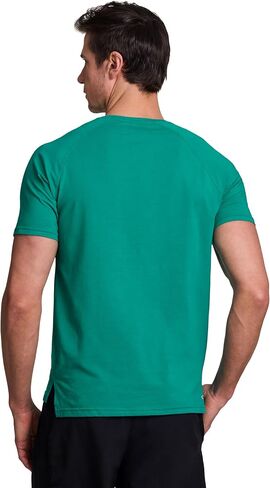 RBX ActiveWear Men Men Cotton T-shirt ، Stefty Short Sleeve Tee Crewneck Quick Drying Top Top in Saudi Arabia