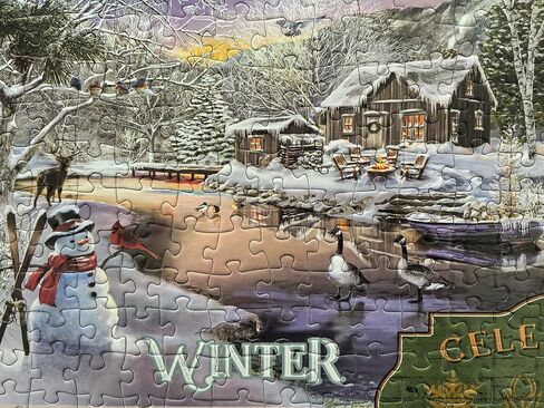 500 Piece Puzzles for Adults - Difficult Jigsaw Puzzles for Adults Challenging - Kitchen Kittens and Donuts in Saudi Arabia