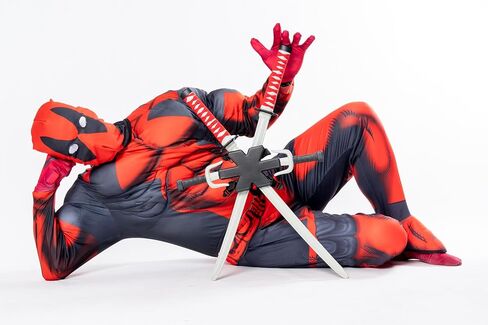 Marvel Rubie's Men's Universe Classic Muscle Chest Deadpool Costume in Saudi Arabia