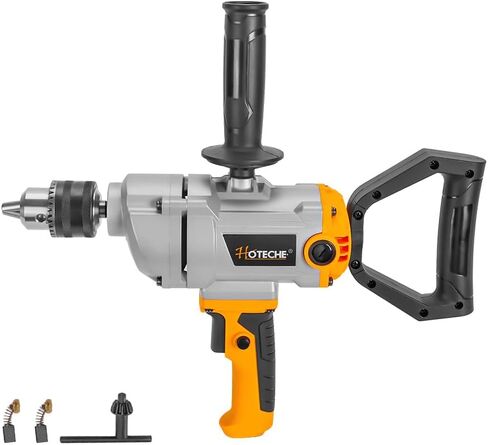 Hoteche مطرقة هدم كهربائية بقوة 1500 واط، قاطع خرسانة شديد التحمل SDS-MAX مع إزميل مسطح ونقطة in Kuwait