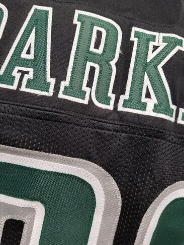 Saquon Barkley Custom Stitched Football Carbon Black Jersey Mens Size Adult Large in Saudi Arabia