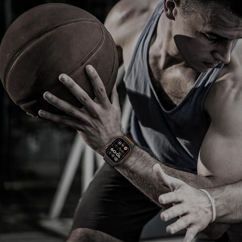 Magnetic Nylon Bands for Apple Watch Ultra 2 Band for Men 49mm 46mm 45mm 44mm 42mm iWatch Man,Stretchy Fabric Elastic Sport Strap Wristband for Apple Watch Series 10 9 8 7 6 5 4 3 SE Ultra2/Ultra in Saudi Arabia