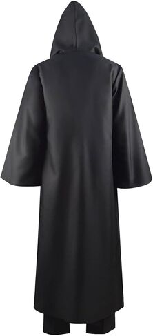CHAOS MONKEY Men's Knight Costume Tunic Hooded Robe Cloak Halloween Adult Cosplay Cape Outfit in Kuwait