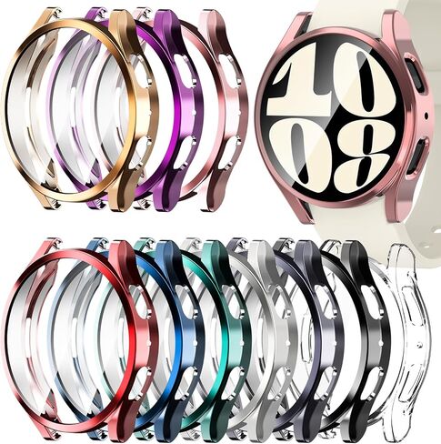 واقي الشاشة متوافق مع Samsung Galaxy Watch 7 44 ملم علبة ، Fvlerz Soft TPU مطلي بالشاشة الواقية الشاشة بالكامل المتوافق مع Galaxy Watch 7 Smart Watch in Kuwait
