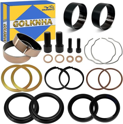 طقم جلبة شوكة شوكة 49 ملم لـ Dyna Low Rider ، Dyna Street Bob ، Dyna Fat Bob ، Dyna Super Glide ، Dyna Wide Glide ، Dyna Switchback ، Dyna Cvo Fat Bob 2006-2017 OEM#0403-0074 in Saudi Arabia