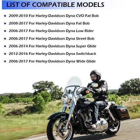 طقم جلبة شوكة شوكة 49 ملم لـ Dyna Low Rider ، Dyna Street Bob ، Dyna Fat Bob ، Dyna Super Glide ، Dyna Wide Glide ، Dyna Switchback ، Dyna Cvo Fat Bob 2006-2017 OEM#0403-0074 in Saudi Arabia