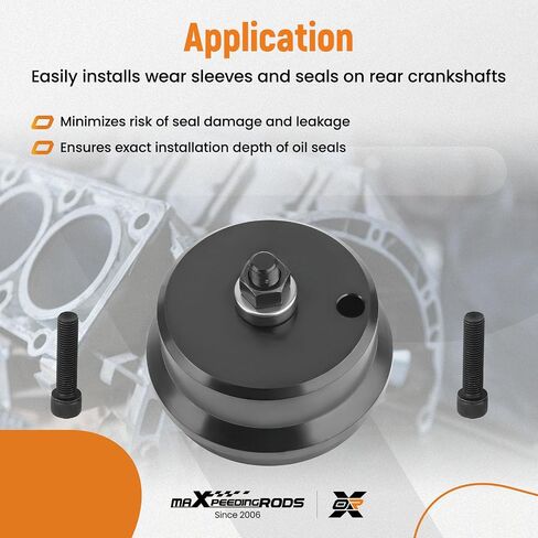 maXpeedingrods 303-1514 6.7L Rear Crankshaft Seal Installer Tool for 2011-2021 Ford F-250 F-350 F-450 F-550 Super Duty, 2016-2021 F-650 F-750 Super Duty, #Alt ST-138 in Saudi Arabia