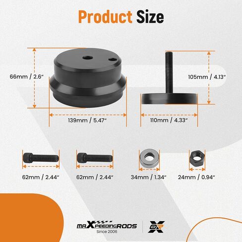 maXpeedingrods 303-1514 6.7L Rear Crankshaft Seal Installer Tool for 2011-2021 Ford F-250 F-350 F-450 F-550 Super Duty, 2016-2021 F-650 F-750 Super Duty, #Alt ST-138 in Saudi Arabia