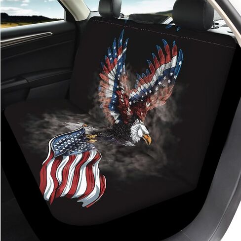 14 PCS BASS FISH AMERICAN FLAG COR COVER WITH AUTO TOWERENT WELLE COVERT ARMS CUSHION CUSHION RETTERCE RESTORTER COVERS CONSTROMERS AUTION in Kuwait