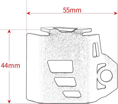 Motorcycle CNC Rear Brake Pump Fluid Tank Oil Cap Reservoir Guard For 690 SMC R 2009-2024+ / 690 Enduro R 2016-2024+ / 690 DUKE 2013-2019 orange Accessories (enduro r) in Saudi Arabia