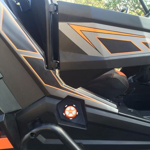 Polaris RZR XP1000 EPS (2014-2017) Gas Cap Billet Machined Black / Silver in Kuwait