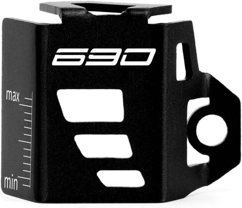 Motorcycle CNC Rear Brake Pump Fluid Tank Oil Cap Reservoir Guard For 690 SMC R 2009-2024+ / 690 Enduro R 2016-2024+ / 690 DUKE 2013-2019 orange Accessories (enduro r) in Saudi Arabia