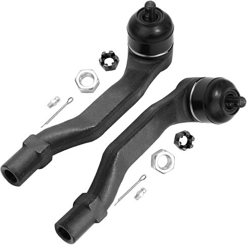 Detroit Axle - Front 8pc Suspension Kit for 1988-1991 Honda Civic CRX 1989 1990 ، 4 inner tie rebs 2 sway bar onlists 2 boots replication in Saudi Arabia