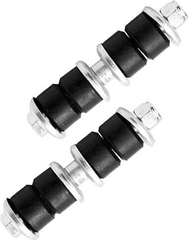Detroit Axle - Front 8pc Suspension Kit for 1988-1991 Honda Civic CRX 1989 1990 ، 4 inner tie rebs 2 sway bar onlists 2 boots replication in Saudi Arabia