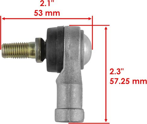Caltric Tie Rod End Kit متوافق مع Honda Trx200SX Fourtrax 200SX 1986 1987 1988 in Kuwait