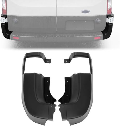 KUAFU Rear Bumper End Cap Compatible with 2015-2019 Ford Transit-150 Transit-250 Transit-350 Replacement for CK4Z-17F774-DC FO1105137 Bumper Corner Cover Right Side in Saudi Arabia