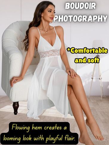 مجموعة الملابس الداخلية Heart Babydoll ، ثوب نسائي مثيرة ، ملابس كبيرة ، ملابس خضراء للتصوير الفوتوغرافي الزفاف. in Saudi Arabia