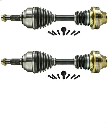 Replacement fits Audi Q7 VW Touareg AWD 06-10 Pair of Front CV Joint Axle Shafts Set in Saudi Arabia