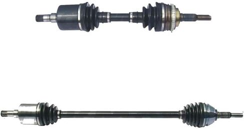Replacement fits Pontiac Fiero RWD 84-88 Pair of Rear CV Axle Shafts Set in Saudi Arabia