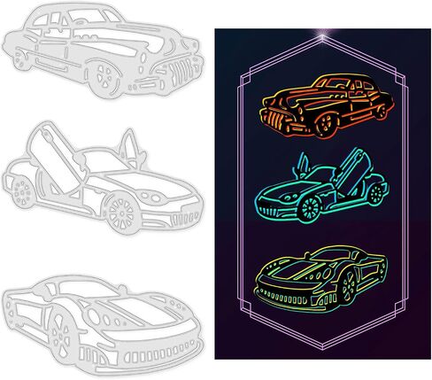 GLOBLELAND Tractor Metal Die Cuts Tractor Cut Dies Metal Stencils For Diy Scrapbooking Metal Cutting Die For Paper Cards Making Cutting Dies Diy Album Card Making Decor Craft in Saudi Arabia