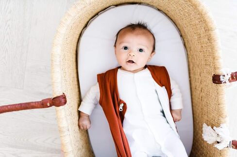 Copper Pearl Sleep Sack: Warm and Cozy Baby Bag in a Variety of Trendy Designs, Safe Alternative to Blankets, Sleeveless Baby Sleep Sack Swaddle Sizes Newborn to 24 Months - Oat in Saudi Arabia